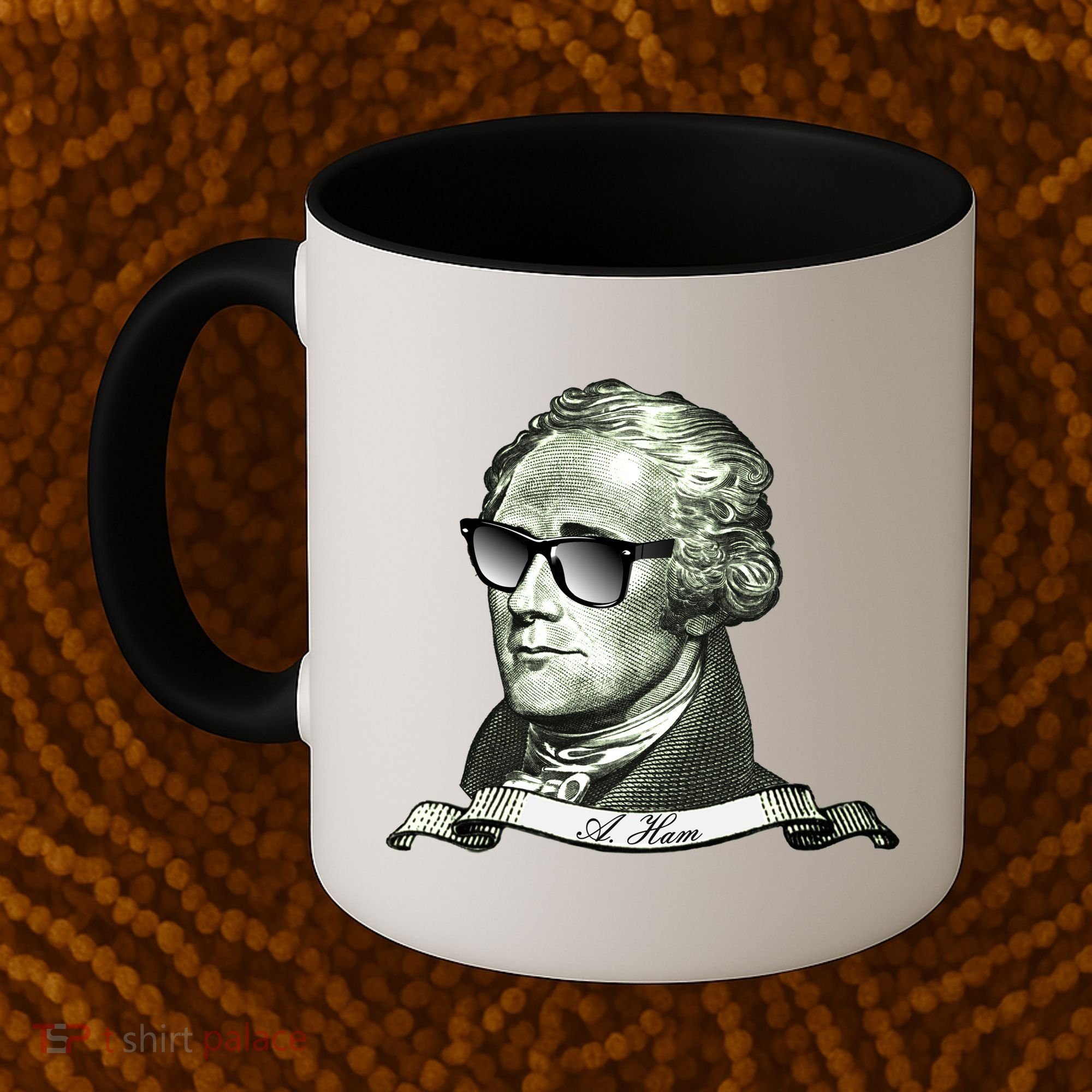 Alexander Hamilton A. Ham Sunglasses USA Coffee Mug