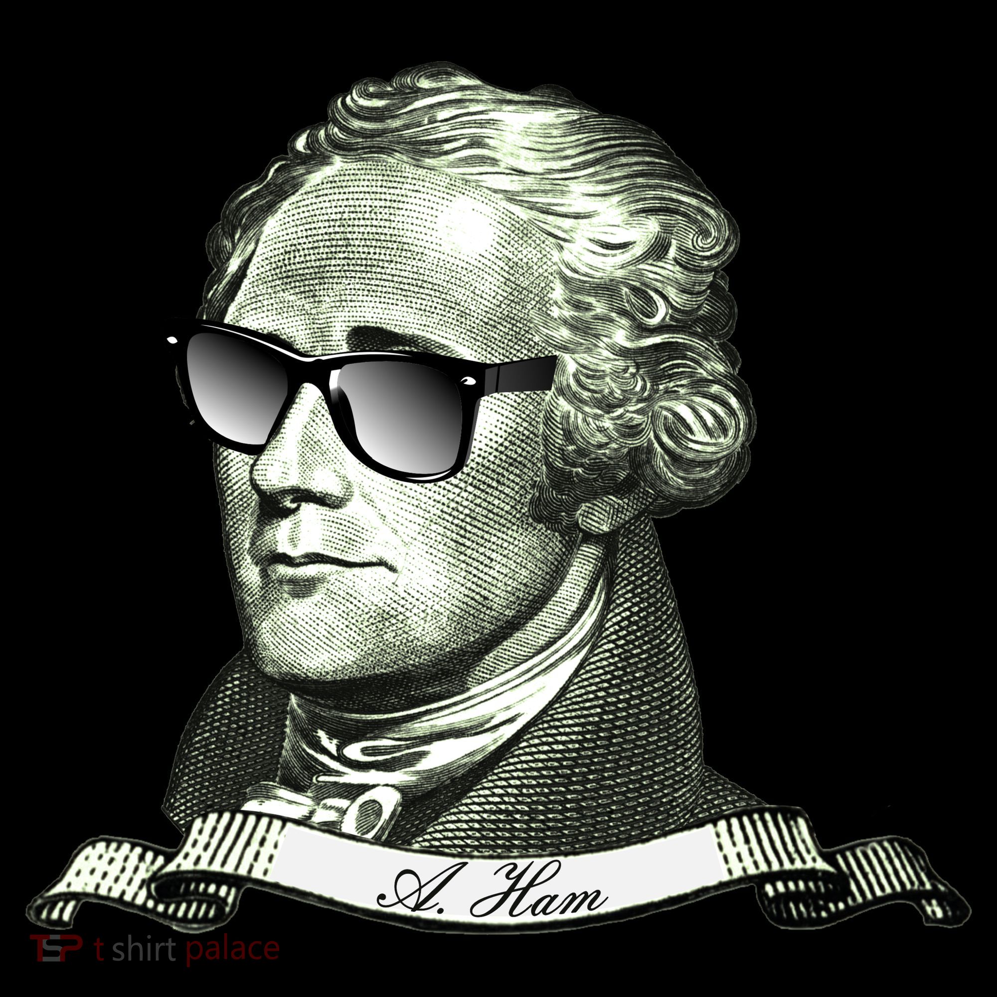 Alexander Hamilton A. Ham Sunglasses USA Women's Tank Top