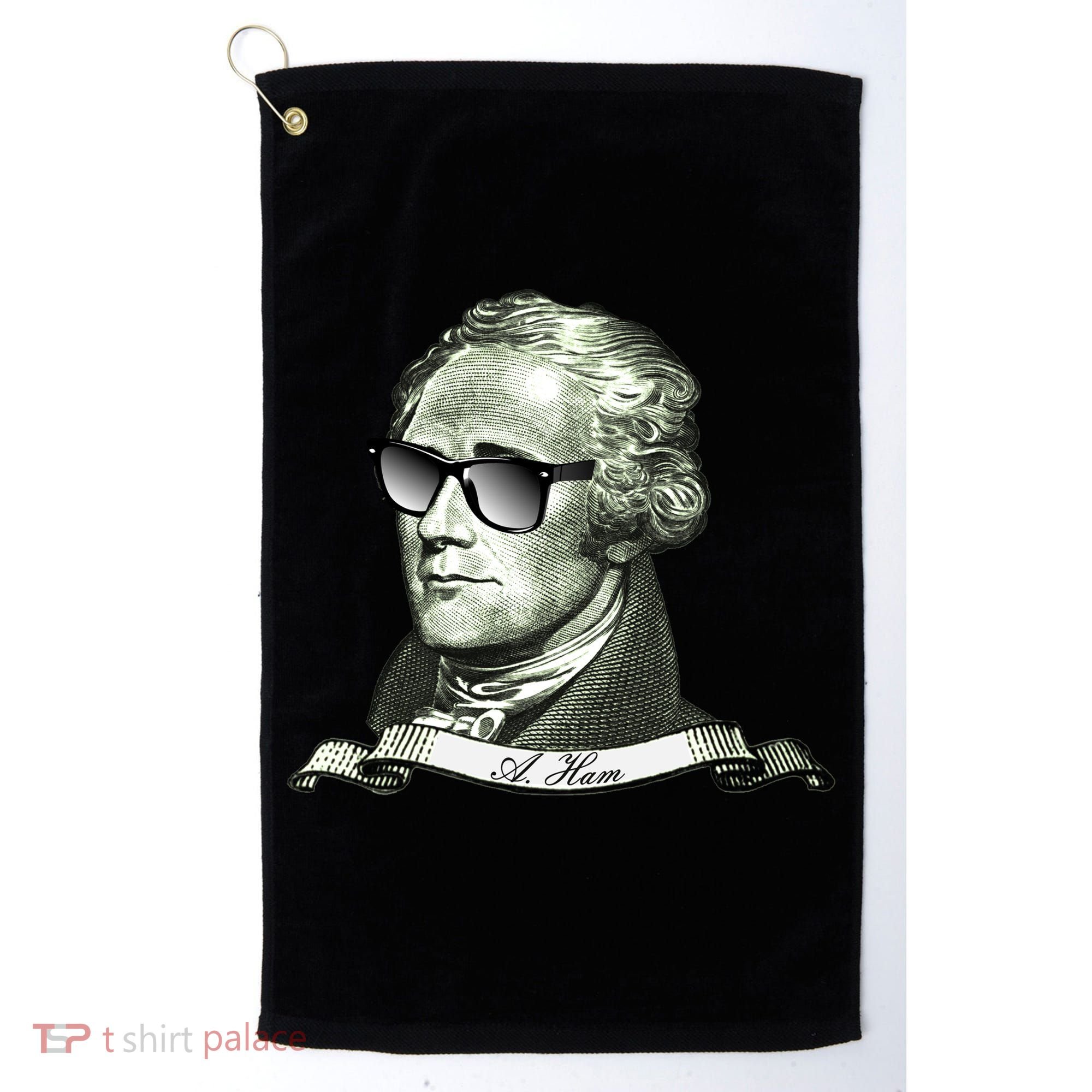 Alexander Hamilton A. Ham Sunglasses USA Golf Towel
