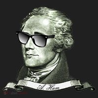 Alexander Hamilton A. Ham Sunglasses USA Golf Towel thumb 3