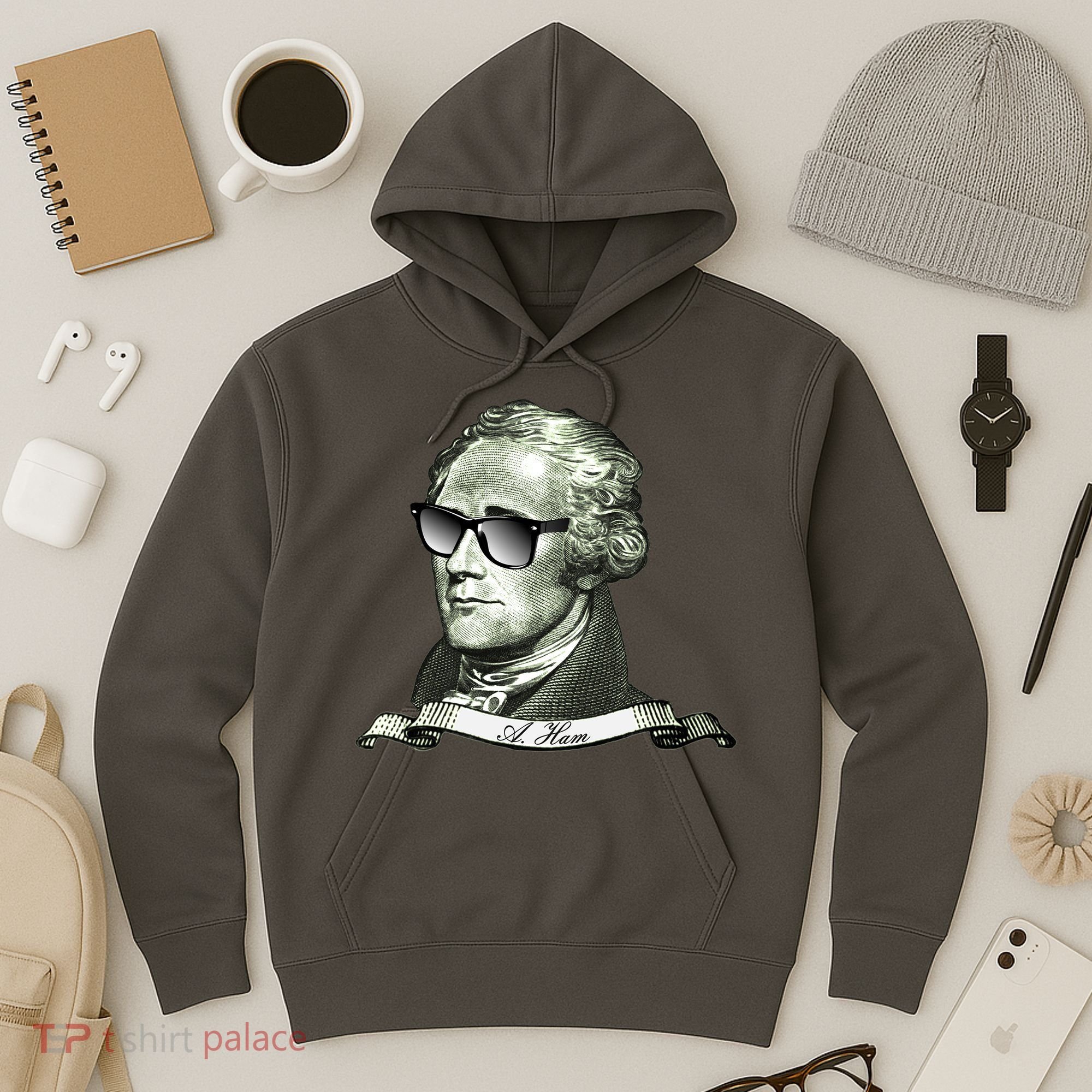 Alexander Hamilton A. Ham Sunglasses USA Hoodie