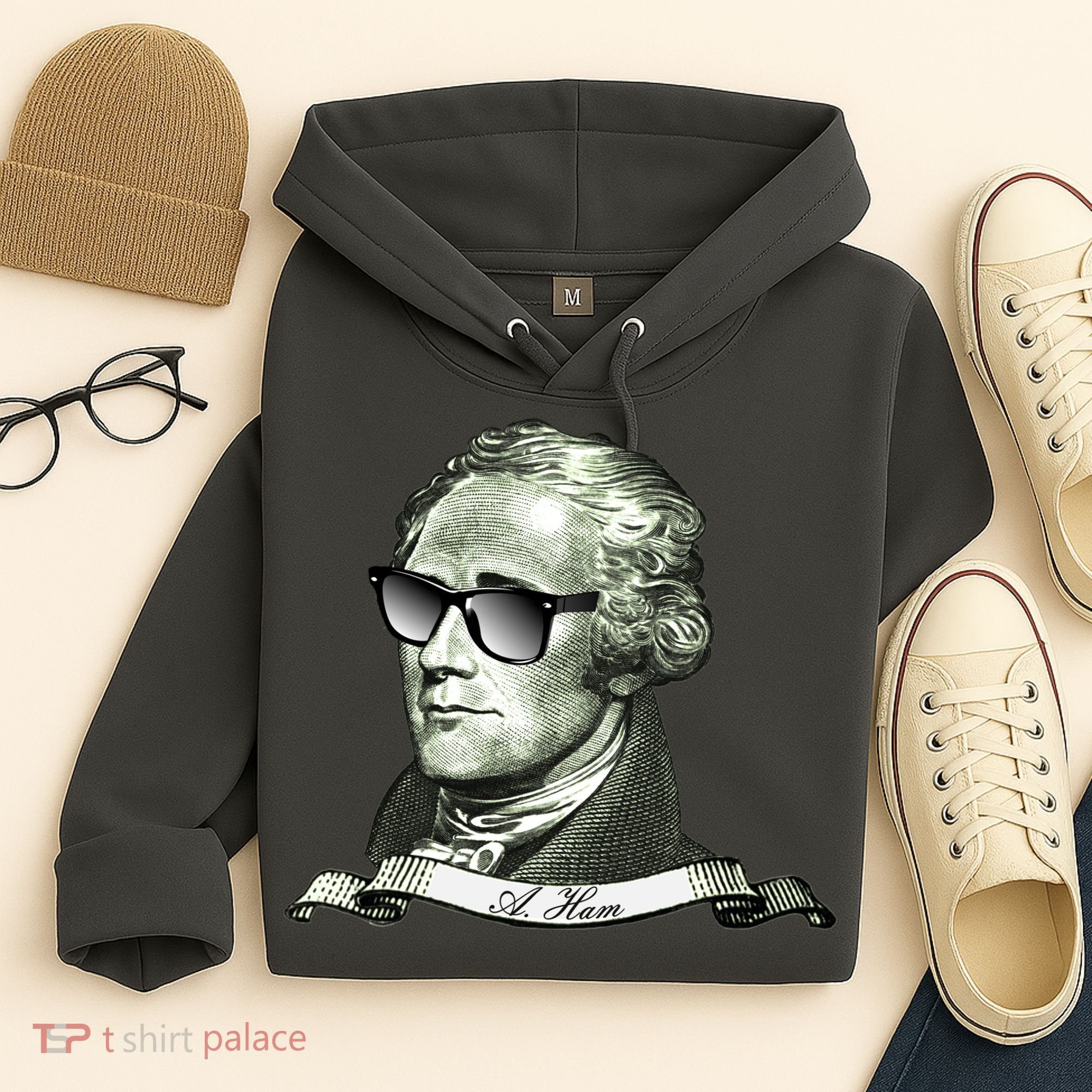 Alexander Hamilton A. Ham Sunglasses USA Hoodie