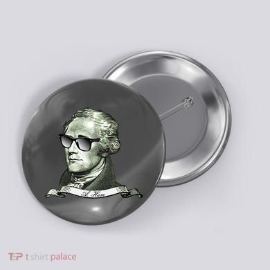Alexander Hamilton A. Ham Sunglasses USA Button