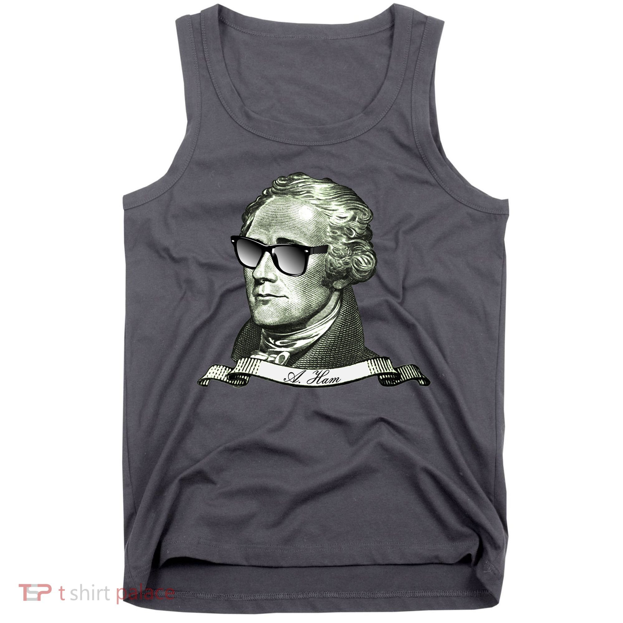 Alexander Hamilton A. Ham Sunglasses USA Tank Top
