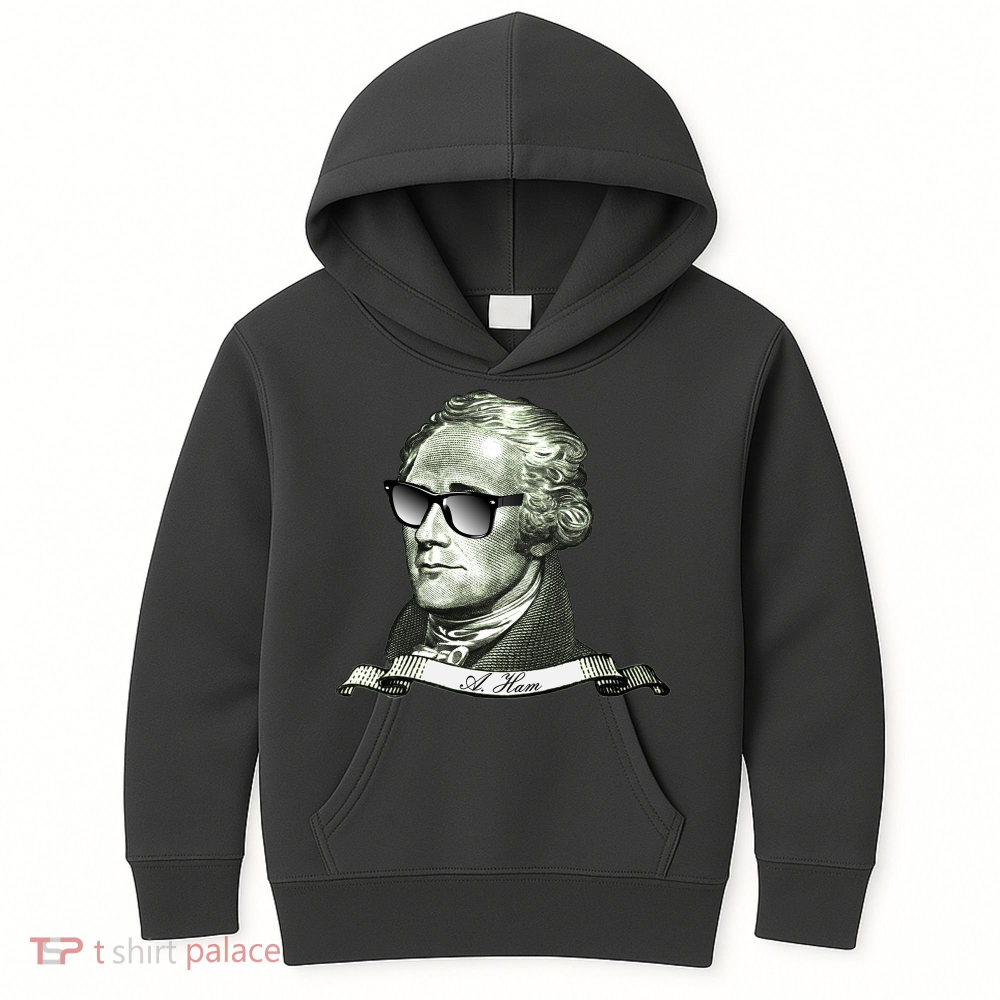 Alexander Hamilton A. Ham Sunglasses USA Kids Hoodie