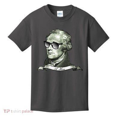 Alexander Hamilton A. Ham Sunglasses USA Kids T-Shirt