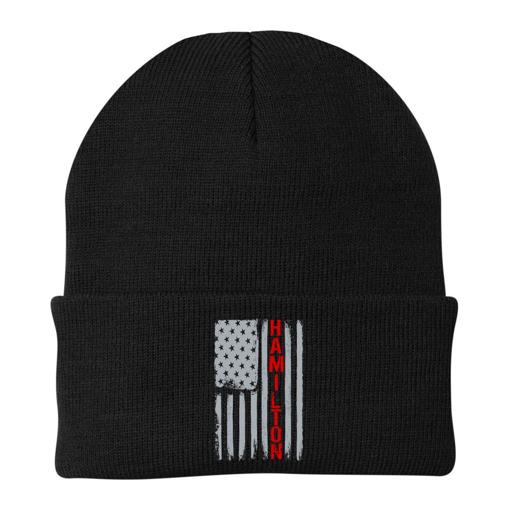 Alexander Hamilton American Vintage Flag Beanie