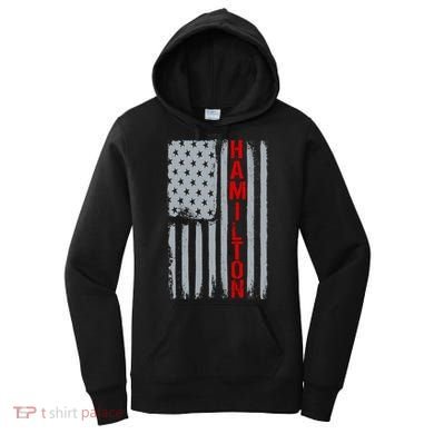 Alexander Hamilton American Vintage Flag Women's Hoodie