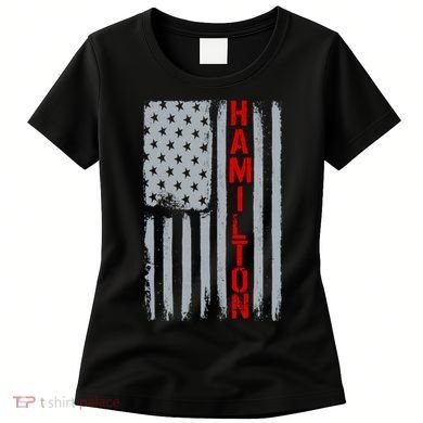Alexander Hamilton American Vintage Flag Women's T-Shirt