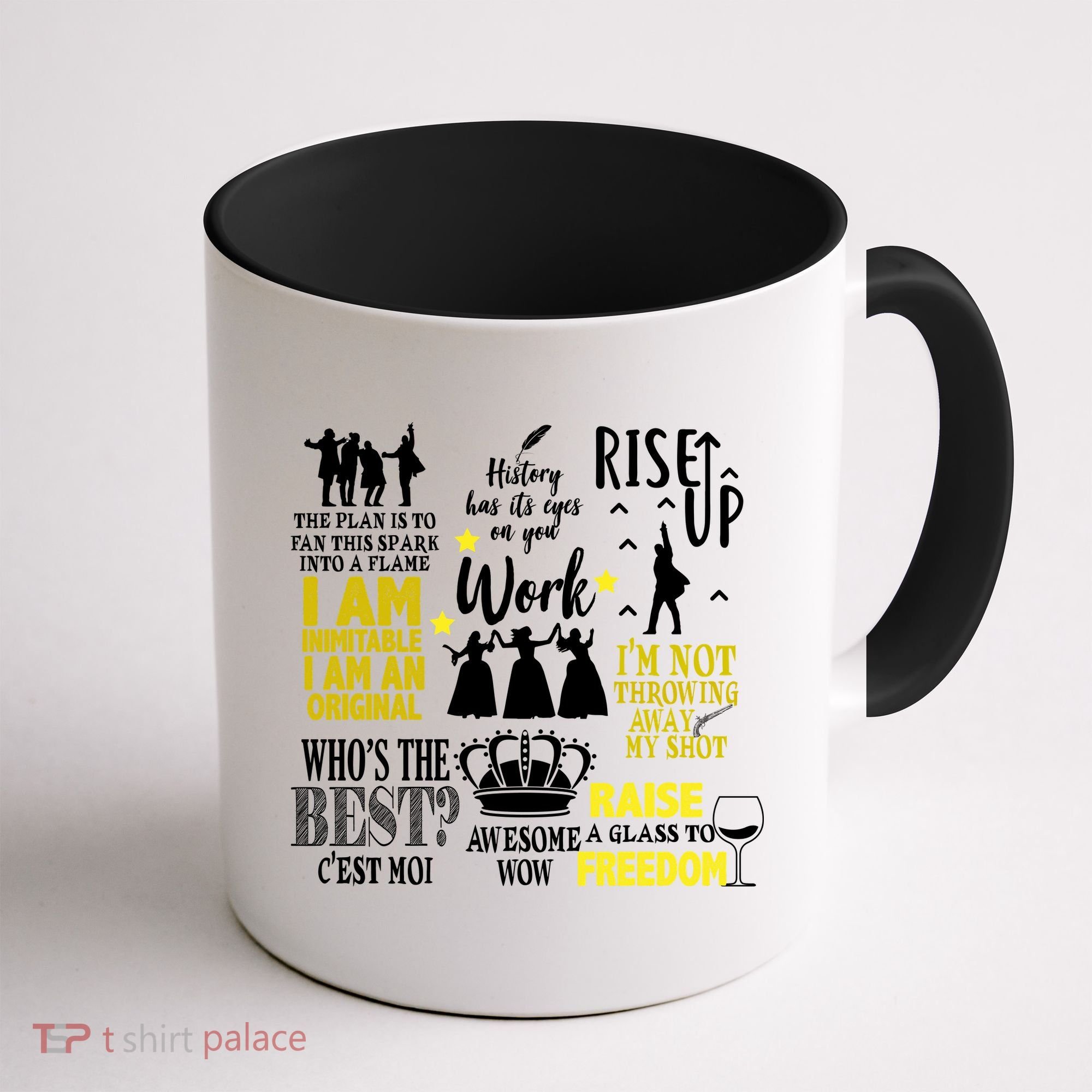 Alexander Hamilton Best Song Quotes Lyrics Coffee Mug