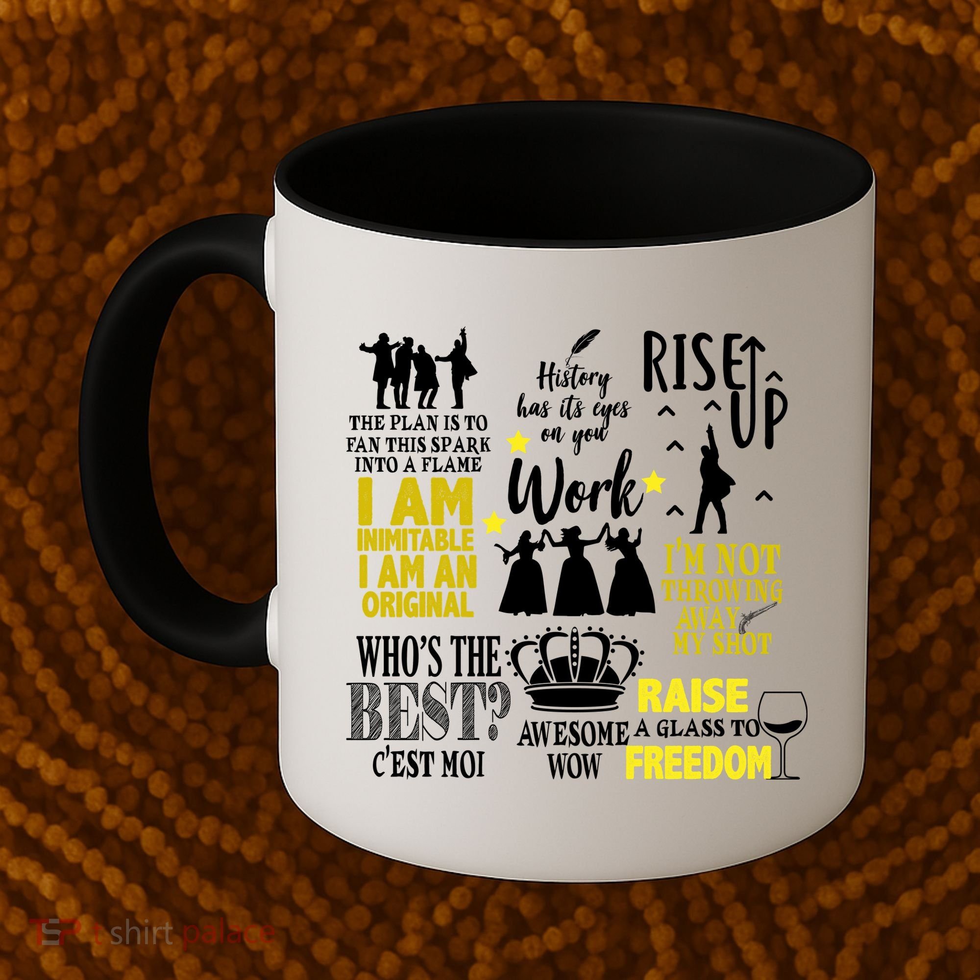Alexander Hamilton Best Song Quotes Lyrics Coffee Mug