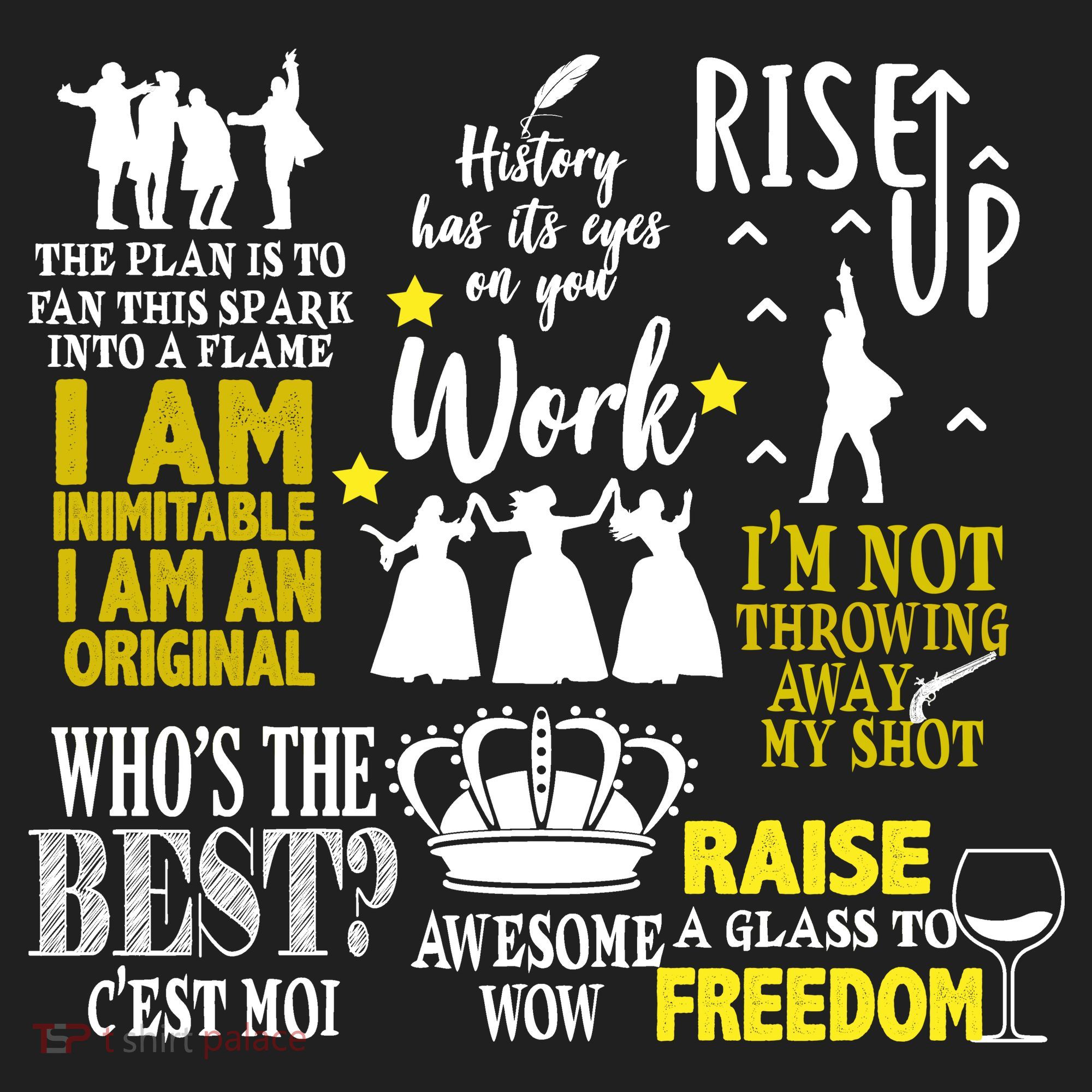 Alexander Hamilton Best Song Quotes Lyrics Tumbler