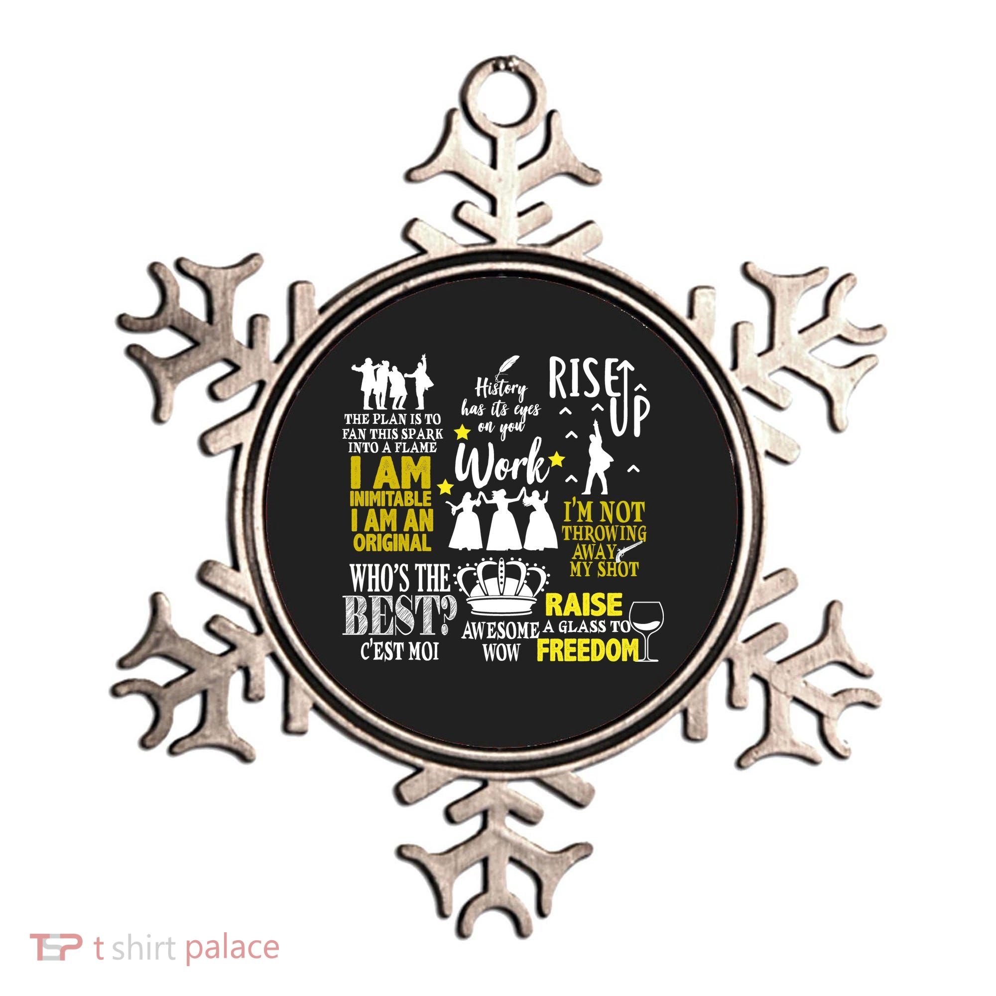 Alexander Hamilton Best Song Quotes Lyrics Ornament