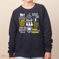 Alexander Hamilton Best Song Quotes Lyrics Women's Sweatshirt thumb 0