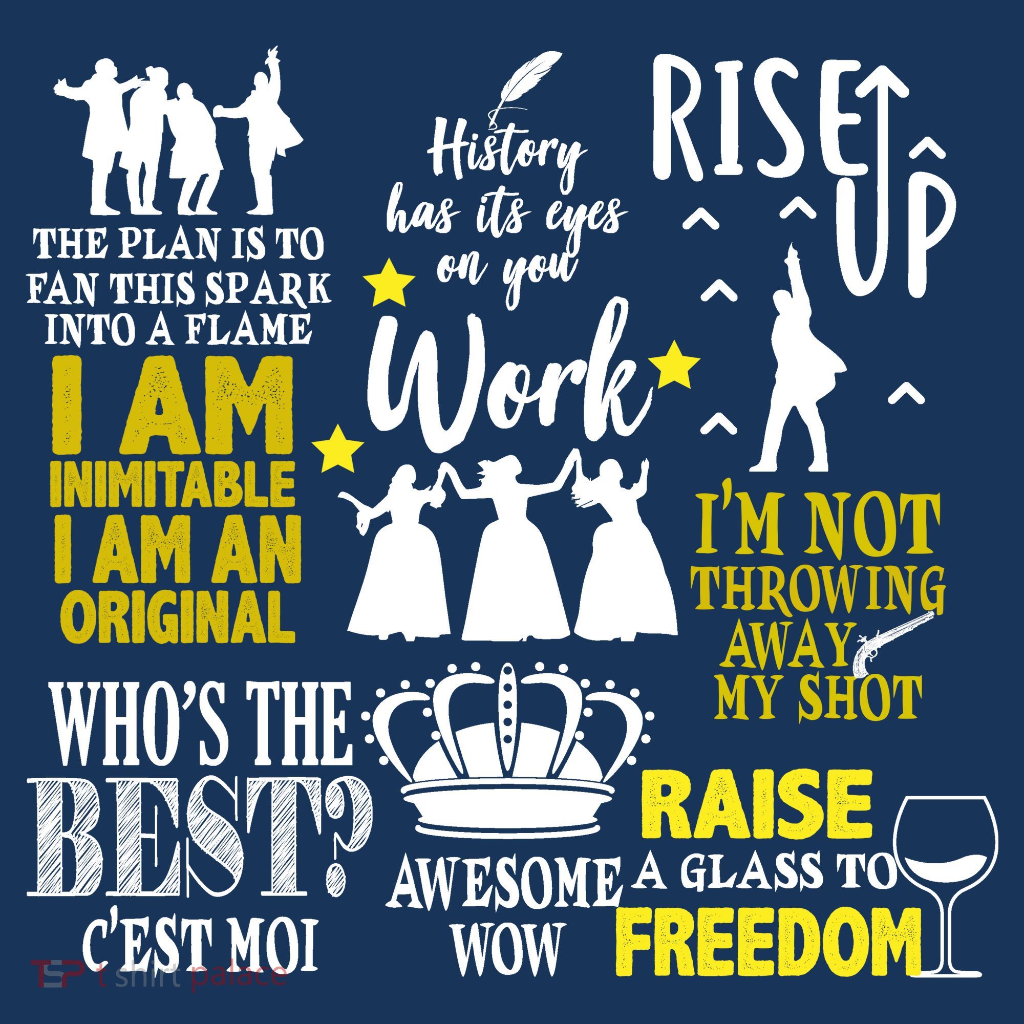 Alexander Hamilton Best Song Quotes Lyrics Women's Sweatshirt