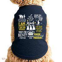 Alexander Hamilton Best Song Quotes Lyrics Doggie Tank thumb 0