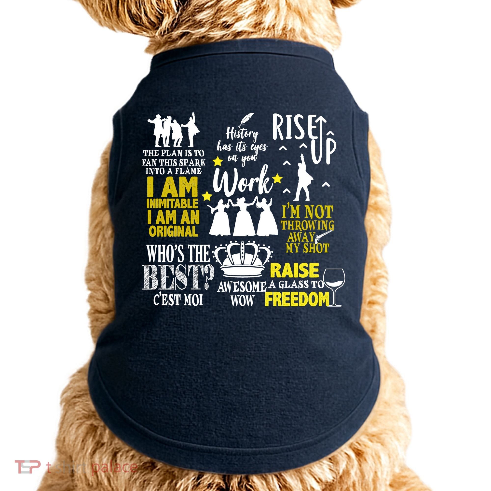 Alexander Hamilton Best Song Quotes Lyrics Doggie Tank