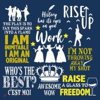 Alexander Hamilton Best Song Quotes Lyrics Long Sleeve Shirt thumb 2