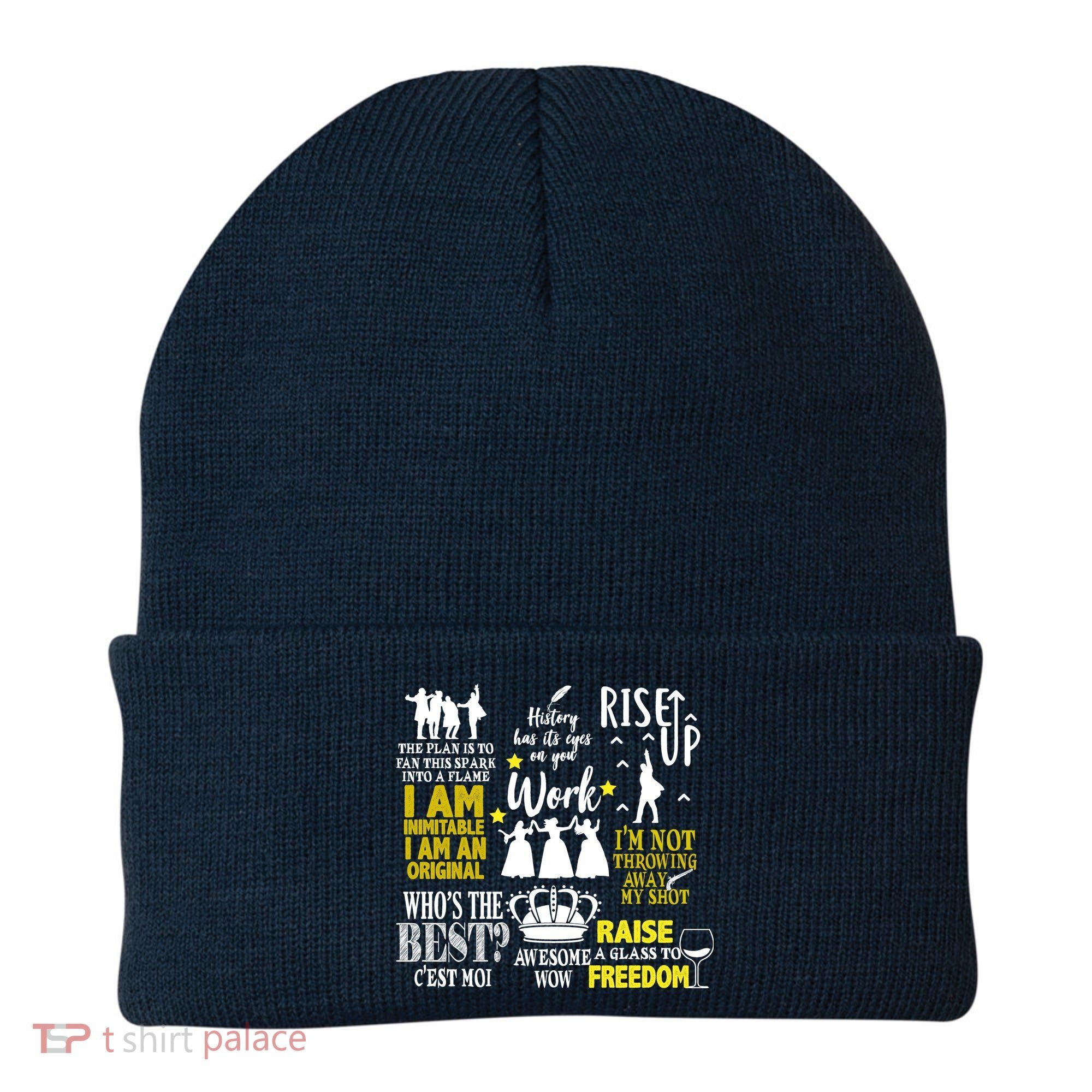 Alexander Hamilton Best Song Quotes Lyrics Beanie