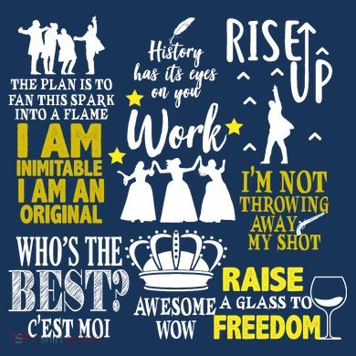 Alexander Hamilton Best Song Quotes Lyrics Women's Perfect Tri Tunic Long Sleeve Shirt