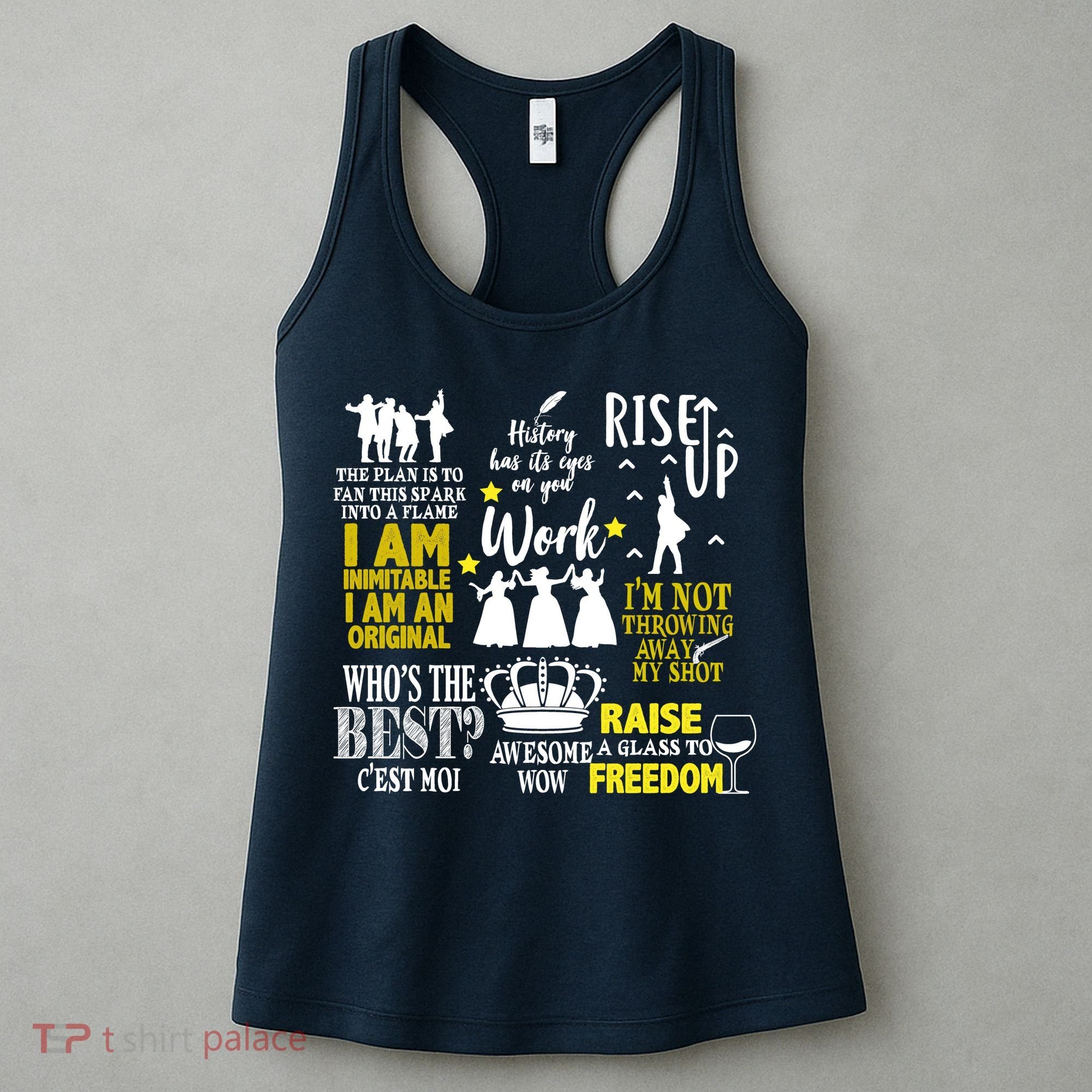 Alexander Hamilton Best Song Quotes Lyrics Women's Tank Top