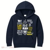 Alexander Hamilton Best Song Quotes Lyrics Kids Hoodie thumb 0