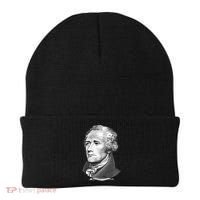 Alexander Hamilton Big Face Portrait A. Ham Beanie thumb 0