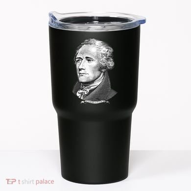 Alexander Hamilton Big Face Portrait A. Ham Tumbler
