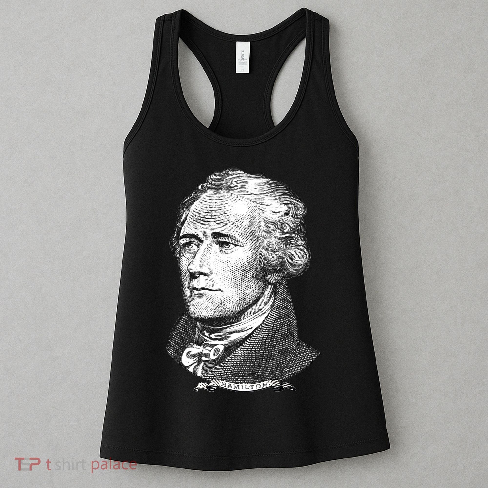 Alexander Hamilton Big Face Portrait A. Ham Women's Tank Top