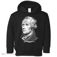 Alexander Hamilton Big Face Portrait A. Ham Toddler Hoodie thumb 0