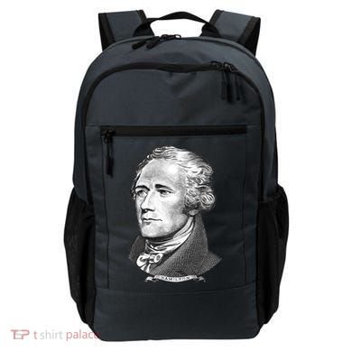 Alexander Hamilton Big Face Portrait A. Ham Backpack