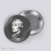 Alexander Hamilton Big Face Portrait A. Ham Button thumb 0