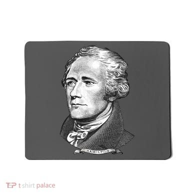 Alexander Hamilton Big Face Portrait A. Ham Mousepad