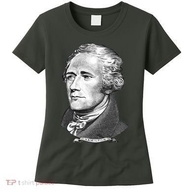 Alexander Hamilton Big Face Portrait A. Ham Women's T-Shirt