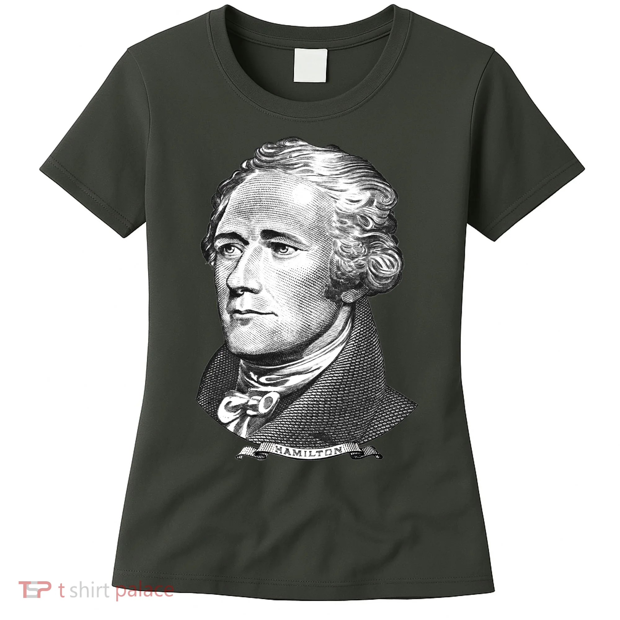 Alexander Hamilton Big Face Portrait A. Ham Women's T-Shirt