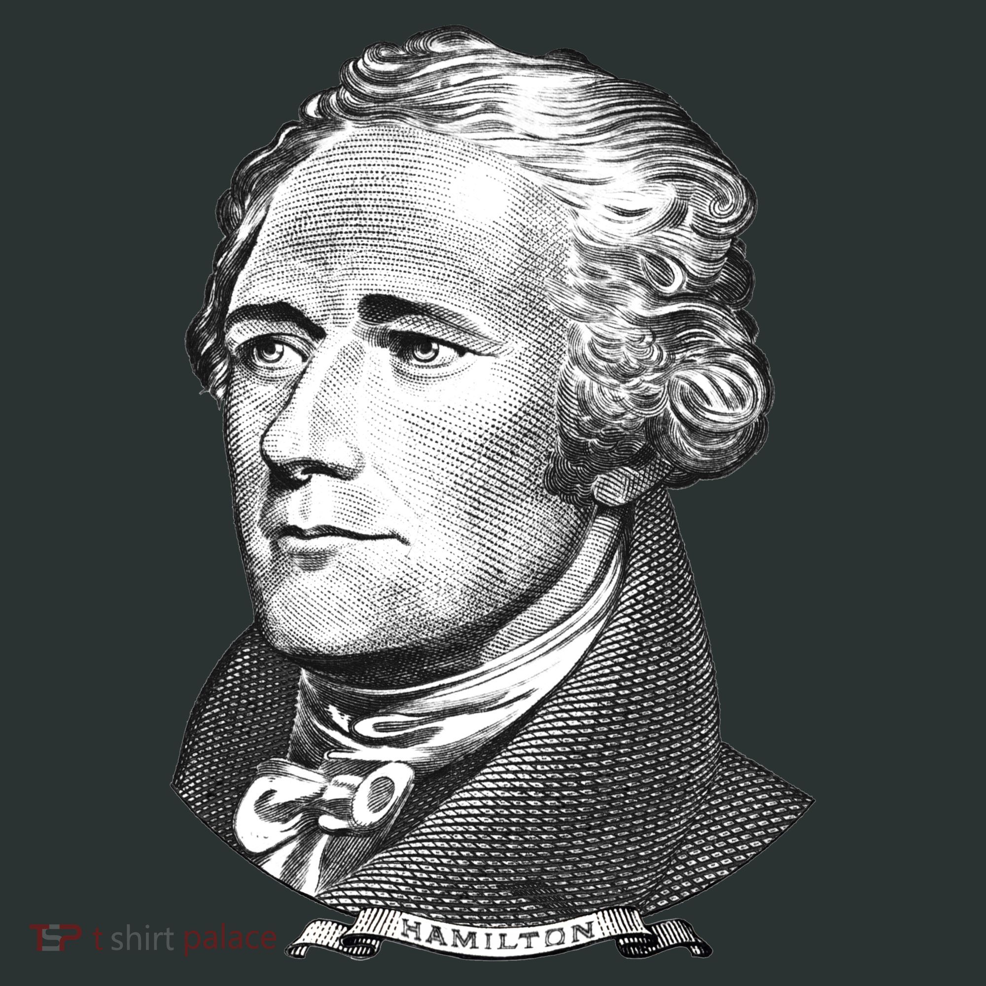 Alexander Hamilton Big Face Portrait A. Ham Women's T-Shirt