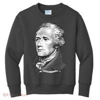 Alexander Hamilton Big Face Portrait A. Ham Kids Sweatshirt thumb 0