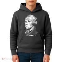 Alexander Hamilton Big Face Portrait A. Ham Kids Hoodie thumb 4