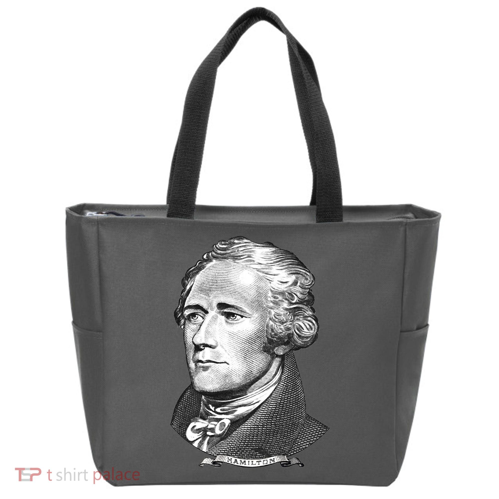 Alexander Hamilton Big Face Portrait A. Ham Tote Bag