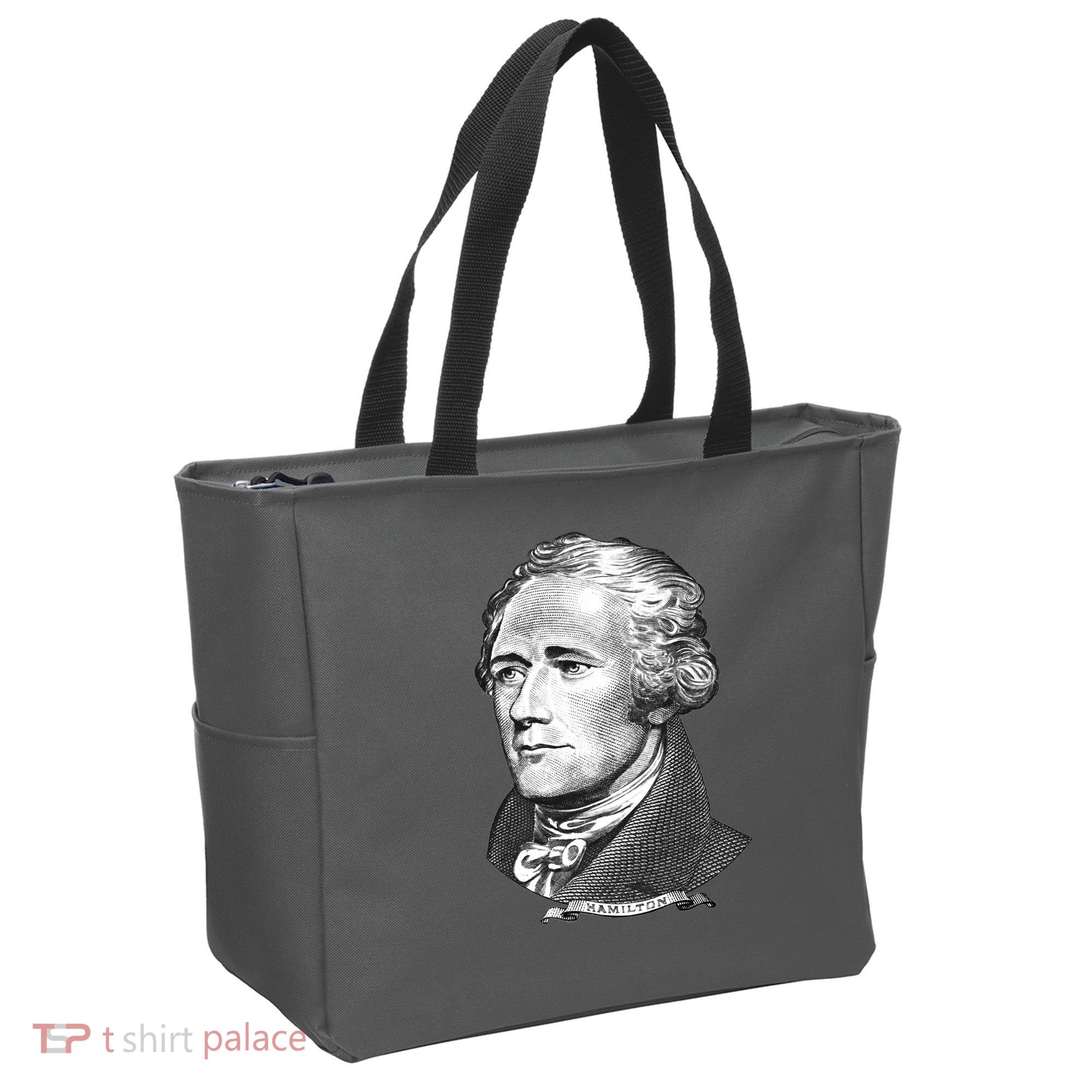 Alexander Hamilton Big Face Portrait A. Ham Tote Bag