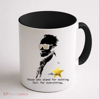 Alexander Hamilton Fall For Everything Coffee Mug back