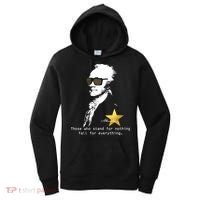 Alexander Hamilton Fall For Everything Women's Hoodie thumb 0