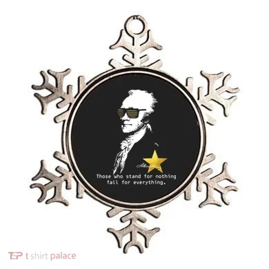 Alexander Hamilton Fall For Everything Ornament