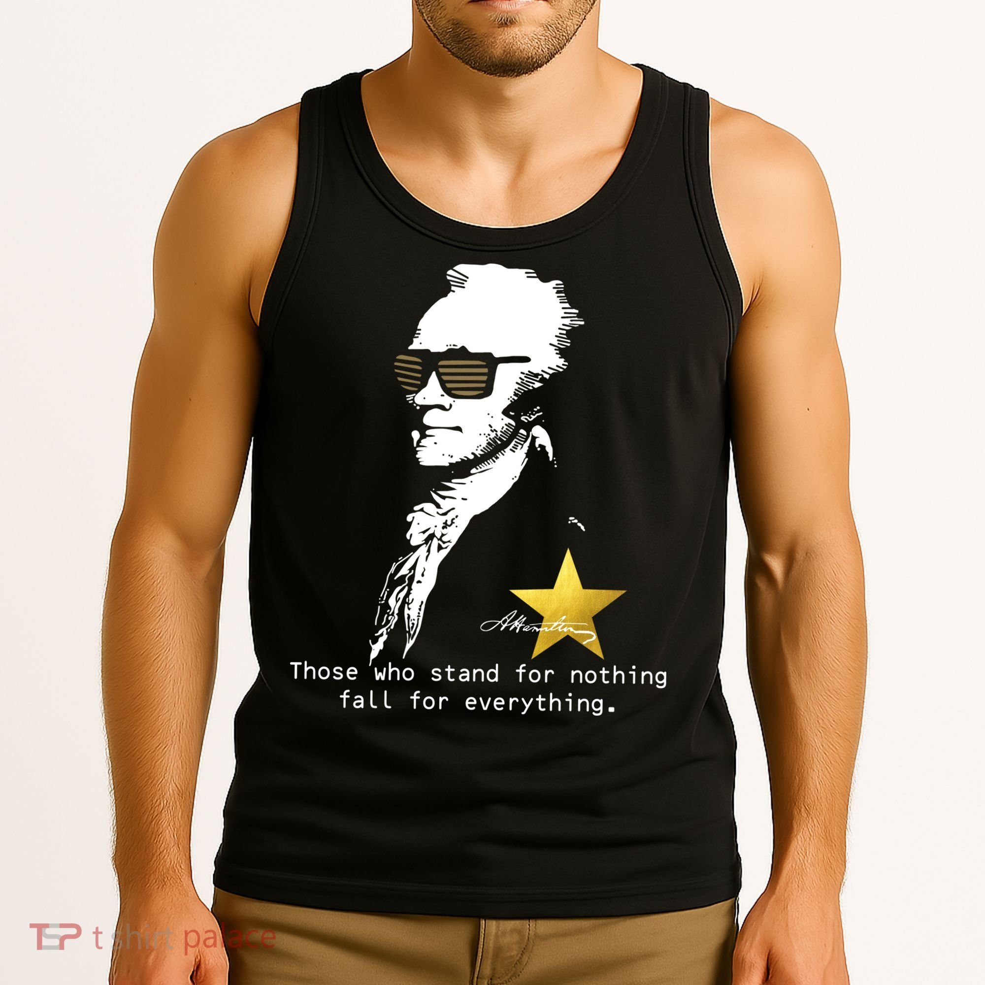 Alexander Hamilton Fall For Everything Tank Top