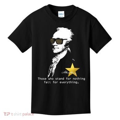 Alexander Hamilton Fall For Everything Kids T-Shirt