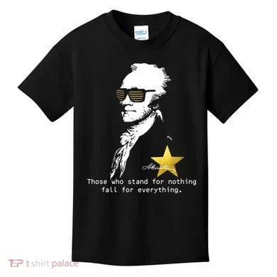Alexander Hamilton Fall For Everything Kids T-Shirt