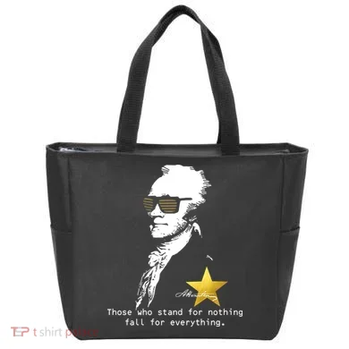 Alexander Hamilton Fall For Everything Tote Bag