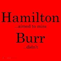 Alexander Hamilton Fan He Aimed To Miss Burr Didn't Santa Hat thumb 1