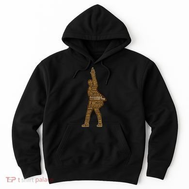 Alexander Hamilton Golden Statue Hoodie