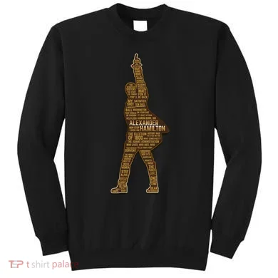 Alexander Hamilton Golden Statue Sweatshirt